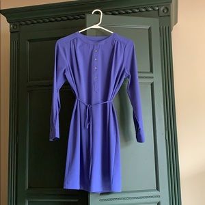 Loft Long Sleeve Shirt Dress